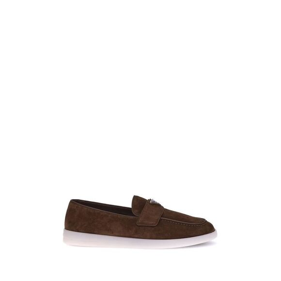 Prada Men Brown Loafers - Picture 1 of 4